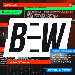 Логотип @basewf - BSW | Base Secrets Warface