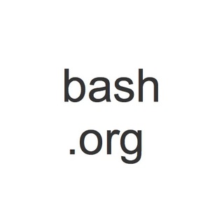 Логотип @bash_org - Баш