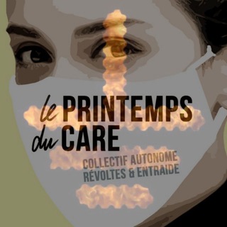 Логотип @baslesmasques - ⏚ Le Printemps du CARE, Collectif Autonome Révoltes et Entraide