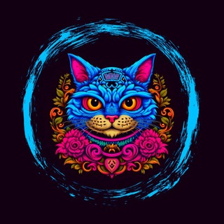 Логотип @bayun_baet - Кот Баюн