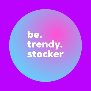 Логотип @be_trendy_stocker - be.trendy.stocker: стоковые тренды и новости - фото, нейро, видео, иллюстрация •