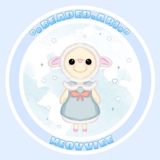 Логотип @beaded_ari - °•𝐛𝐞𝐚𝐝𝐞𝐝.𝐚𝐫𝐢•°