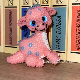 Логотип @beaded_toys - Игрушки из бисера