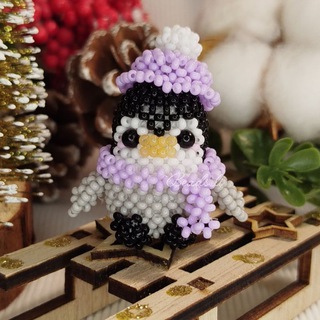 Логотип @beads_li - 🐧~𝐵𝑒𝑎𝑑𝑠_𝑙𝑖~🎄