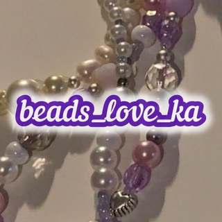 Логотип @beads_love_ka - ᯓbeads_love_kaᯓ бисер/бисероплетение