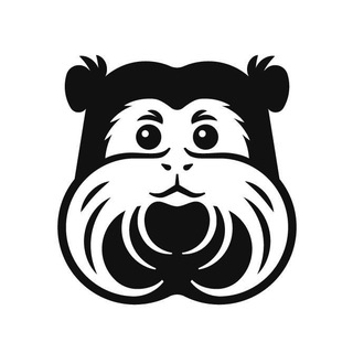 Логотип @beardedtamarin - Бородатий Тамарин