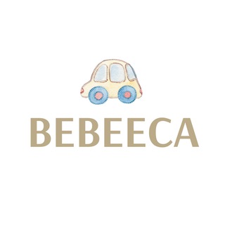 Логотип @bebeecaa - Bebeeca - эстетичная детская одежда