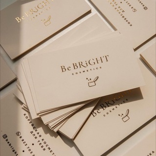 Логотип @bebrightcosmetics - BeBRiGHT.cosmetics