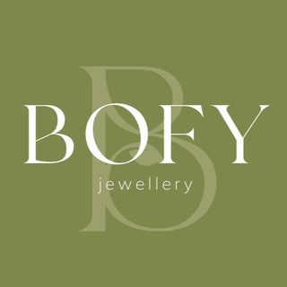 Логотип @becauseofyou_jewellery - •BOFY•BECAUSE OF YOU• [украшения]