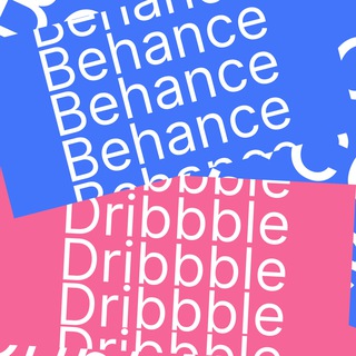 Логотип @behance_dribbble_like - Behance / Dribbble обмен лайками