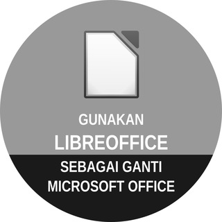 Логотип @belajarlibreofficeindonesia - Belajar LibreOffice Indonesia