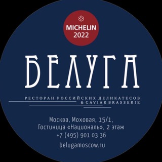 Логотип @belugamoscow - БЕЛУГА