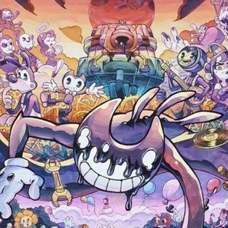 Логотип @bendyendme - 🔸⚫BENDY AND THE INK MACHINE⚫🔸