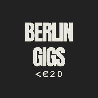 Логотип @berlingigs - Berlin gigs