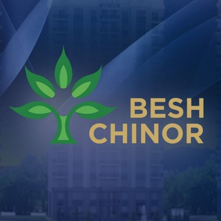 Логотип @beshchinor_uz - "Besh Chinor"