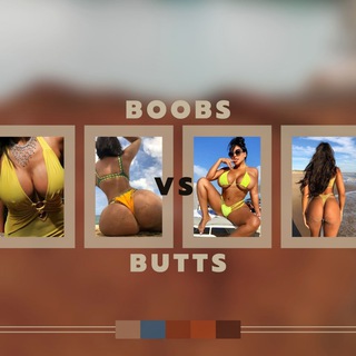 Логотип @bestmodels22 - Boobs vs. Butts