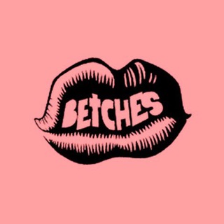 Логотип @betches - betches - юмор для девушек.