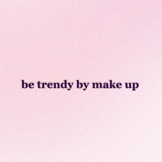 Логотип @betrendybymakeup - be trendy by make up
