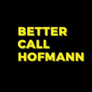 Логотип @bettercallhofmann - Better Call Hofmann