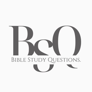 Логотип @biblestudyquestions - Bible Study Questions & Thoughts