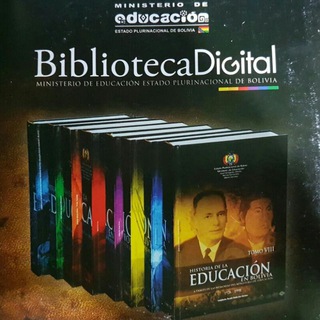 Логотип @bibliotecaminedubol - Biblioteca de Libros Digitales - MinEduBol