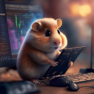 Логотип @bibliotekatrader - Библиотека Хомячка