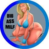 Логотип @bigassback - BIG ASS MILF 🔞