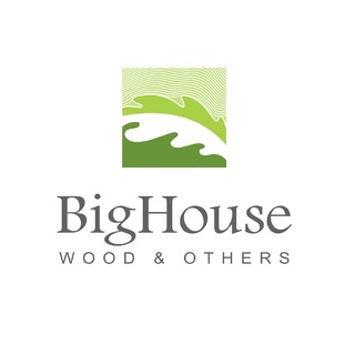 Логотип @bighouseru - Пиломатериалы Лиственница | Дуб | Ясень