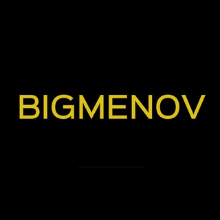 Логотип @bigmenov - BIGMENOV