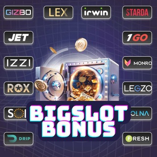 Логотип @bigslotbonus - 🎰 𝐁𝐢𝐠𝐬𝐥𝐨𝐭 𝐁𝐨𝐧𝐮𝐬 🍀