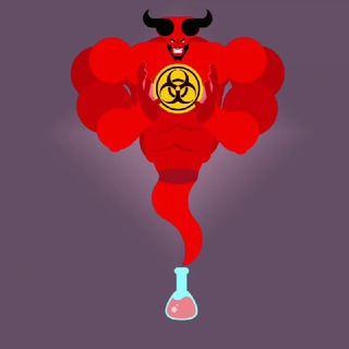 Логотип @bio_genie - Джинн из Пробирки | Биолаборатории