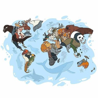 Логотип @biologygeography - "БиоГеография" Натальи Черкасовой