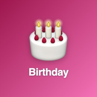 Логотип @BirthdayReminderProBot - Birthday Reminder