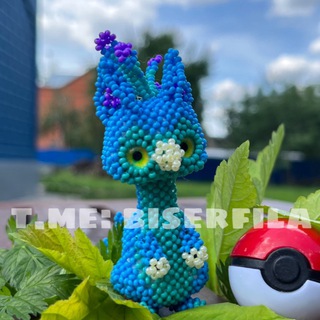 Логотип @biserfila - Бисер от Филадельфии | Канал о бисероплетении | Амигуруми