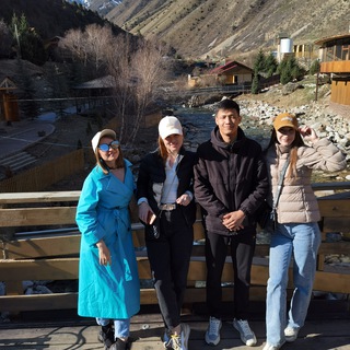 Логотип @bishkek_tur_tekstil - Бизнес тур в Киргизию. Шелковый путь