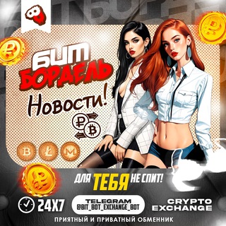 Логотип @bitbrothelreal - БИТ🎀БОРДЕЛЬ