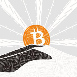 Логотип @bitraction - биткоин абстракцион