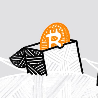 Логотип @bitractionchat - биткоин дискуссион