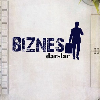 Логотип @biznesdarslarim - BIZNES Darslar || Blog gorup ♾💸
