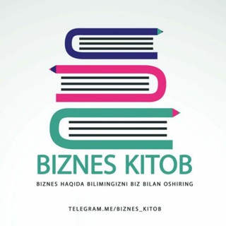 Логотип @bizneskitobguruh - Biznes Kitob guruhi 🚀