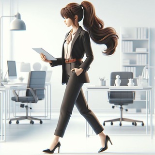 Логотип @bizness_pru - Бизнес по-женски | Мотивация