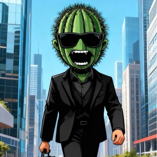 Логотип @black_kaktus - Черный Кактус🌵