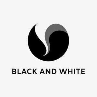 Логотип @blackandwhiters - BLACK and WHITE