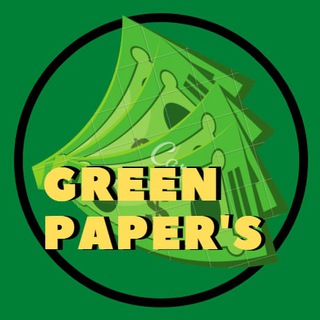 Логотип @blackblackwhater - GREEN PAPER'S