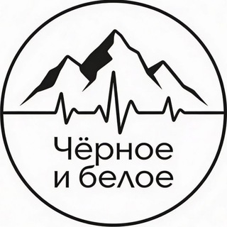 Логотип @blacknwhitepress - Чёрное и белое