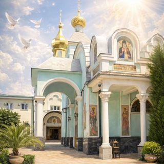 Логотип @blagovestie_uz - Свято-Троицкий Никольский женский монастырь