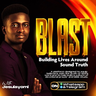 Логотип @blastprayergroup - B.L.A.S.T 💥