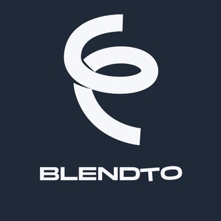 Логотип @blendto - blendto| Дизайн в деталях