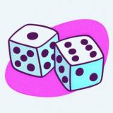 Логотип @blessmebot - Рандомайзер