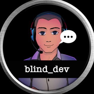 Логотип @blind_dev_chat - Blind dev Chat